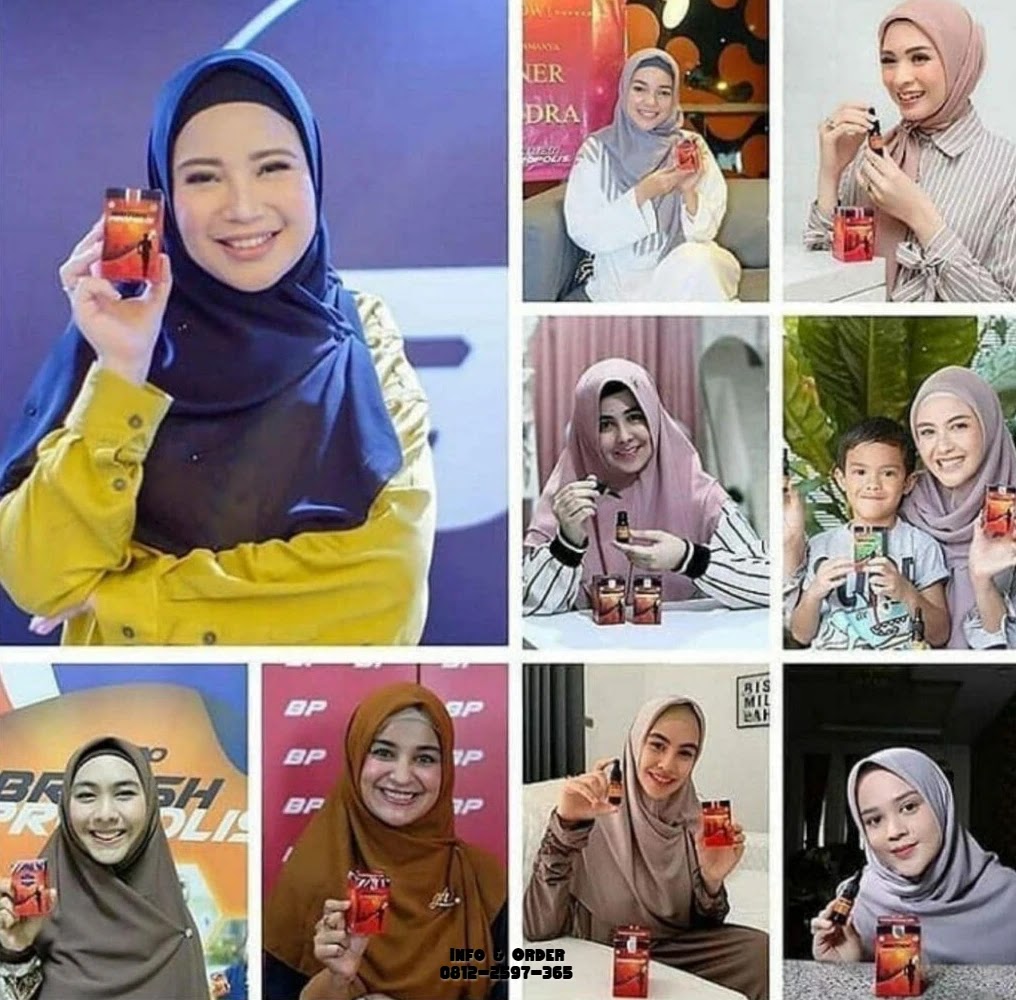 public figure yang mengonsumsi british propolis