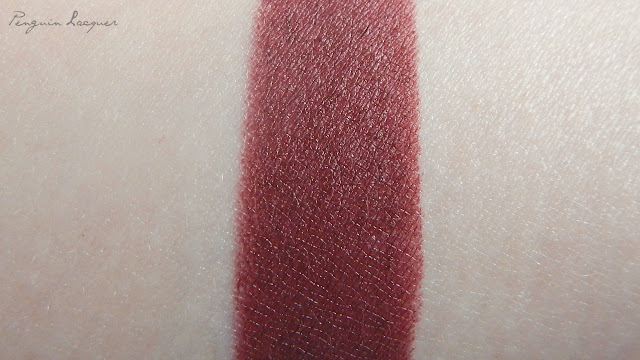 essence matt matt matt lipstick 08 it's a statement swatch