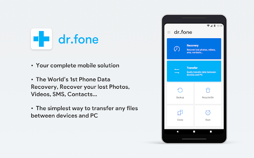 إسترجع الملفات المفقودة من جهازك بإساخدام برنامج Dr Fone نسخة كاملة و مفعلة 