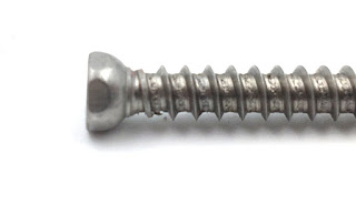 Custom 316 Stainless Tapered Head Screws - 10-13 X 1.75" Thread Forming Screws With Gimlet Point & Custom Rounded Tapered Hex Head