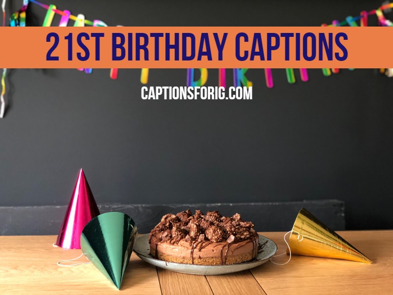 101 Best Instagram Captions For 21st Birthday Captions For Ig
