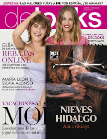 Revista femenina Delooks y regalo julio noticias moda y belleza