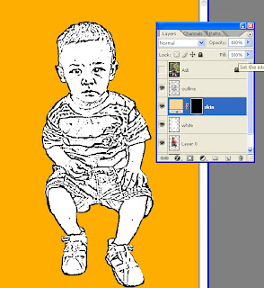 kartun dengan photoshop