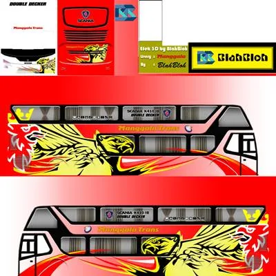 Livery Bussid Bimasena SDD Manggala Trans