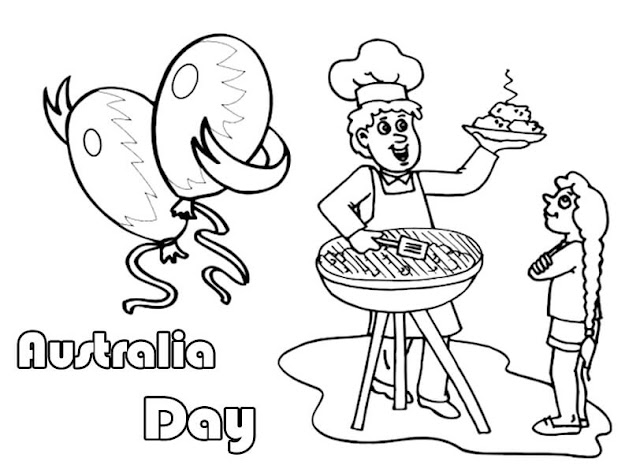 Australia day 2017 Coloring Pages