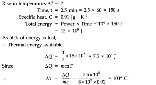 Solutions Class 11 Physics Chapter -11 (Thermal Properties of matter)