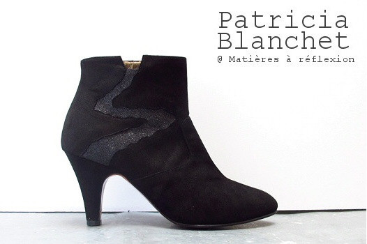 Boots Patricia Blanchet Deborah Noires all black !