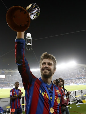 Gerard Pique Barcelona Football Player