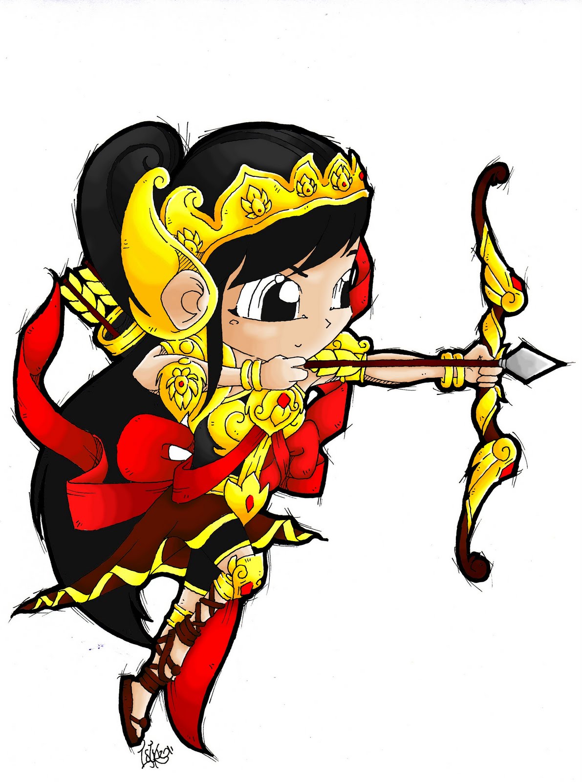  Gambar Lucu Kartun Wayang  Update Status