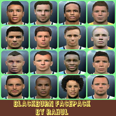 PES 2016 Blackburn Rovers Facepack by Rahul