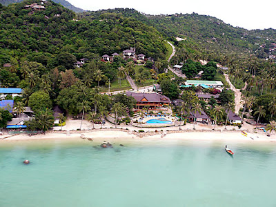  1 of the set dorsum bays on the E coast of Tao  Bangkok Thailand Travel Map & Things to do in Bangkok : Ko Tao