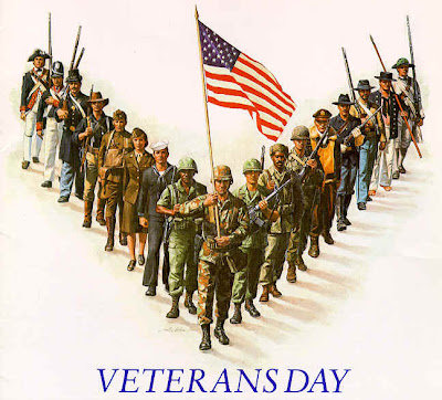 Free Veterans Day PowerPoint Background 4