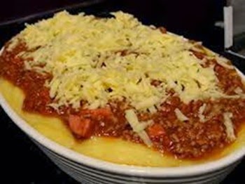 Polenta na panela de pressão