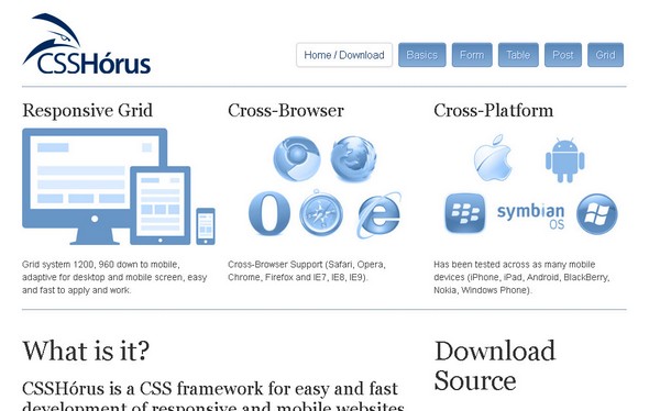 CSSHórus Framework