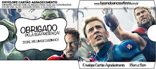Avengers Party, Free Printable CD Case.