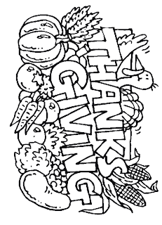 thanksgiving coloring pages print
