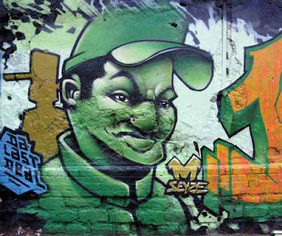 Graffiti Character Hip Hop