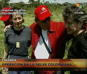 clara rojas rodrigues chacin y consuelo gonzales farc liberadas rehenes