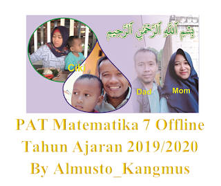 PAT, UKK, PAS Genap, Matematika, Kelas 7, Tahun 2020