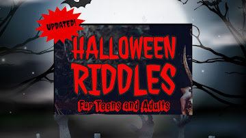 Halloween Riddles Book - Updated