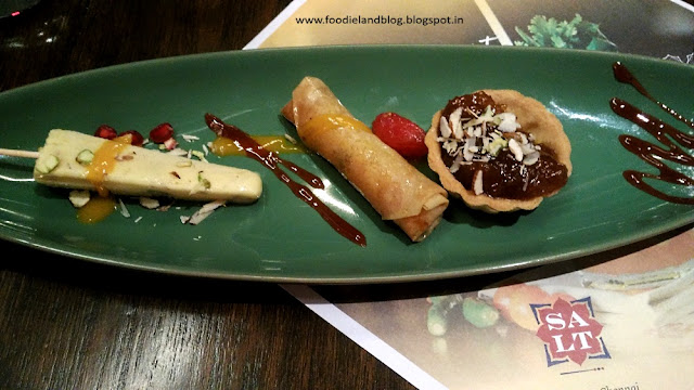 Dessert platter @ The New Menu @ Salt | Koramangala | Bangalore