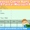 Download Teladan Kartu Spp Paud Format Microsoft Excel