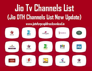 Jio Tv Channels List