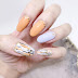 Orange Scratches on my nails KS322