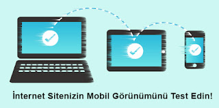 web mobil versiyonu görüntülemek