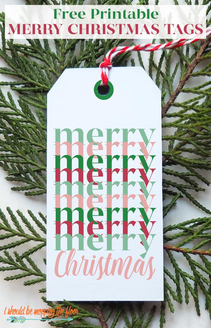 Merry Christmas Tags