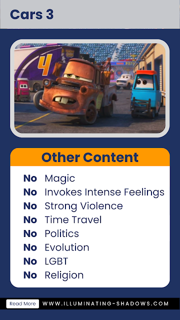 Cars 3 - Other Content Table - Picture of Mater making a silly face