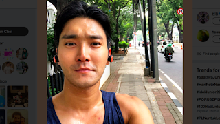  Agen Poker Terpercaya - Siang-Siang Joging di Jakarta, Siwon Suju Basah Kuyup Mandi Keringat