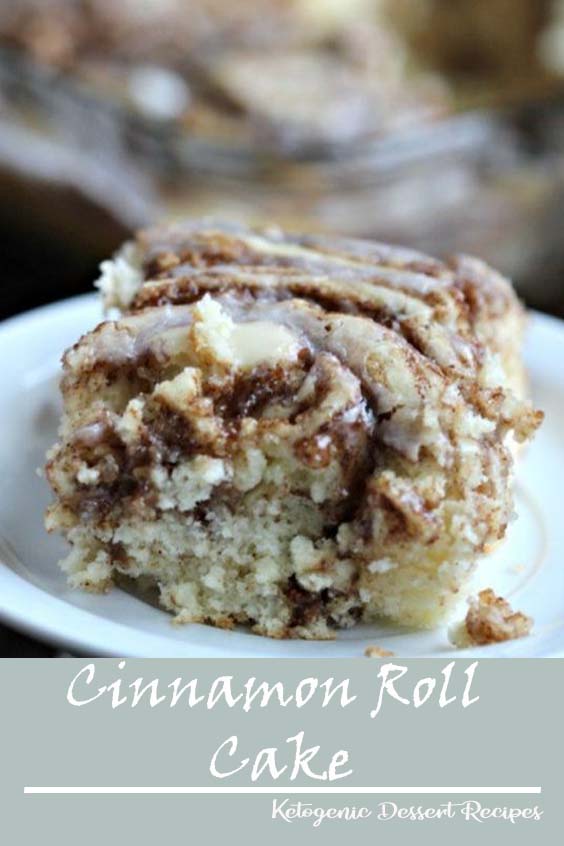 Cinnamon Roll Cake