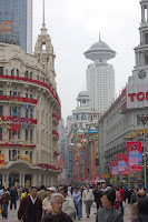 Nanjing Road in Day, another different scene of Nanjing Road