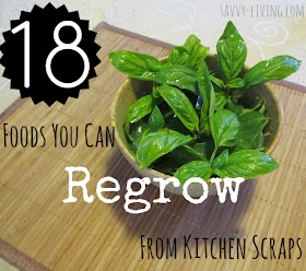 #Gardening : 18 Foods you can regrow from kitchen scraps