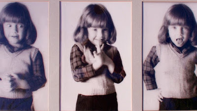 Bryce Dallas Howard childhood photo with different facial expressions