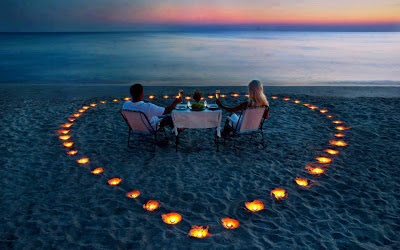 la cena más romántica del mundo