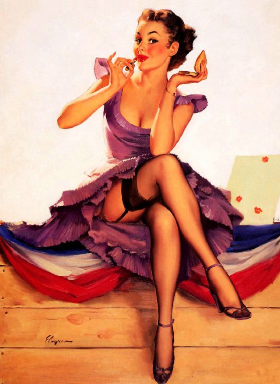 Pin up Girl Pictures: Gil Elvgren 1950's Pin Up Girls #2