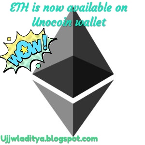 (Unocoin update )ETH COMES IN UNOCOIN WALLET