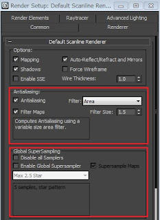 antialias and super sampling in default scanline 