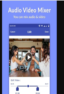 audio video mixer for android