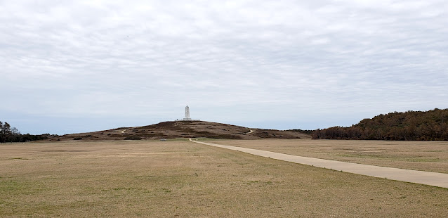 The Wright Brothers National Memorial in Nags Head, North Carolina