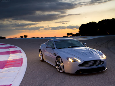 Aston Martin Vantage V12 White. Top Gear Aston Martin Vantage