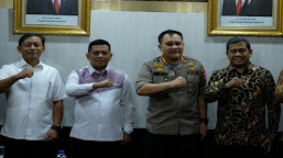 Hari Kedua Jabat Kapolda Banten, Irjen Pol Agung Sabar Santoso Kunjungi Forkompinda Banten