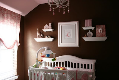 Chic Baby Nursery on Chic   Cheap Nursery Featured This Brown And Pink Nursery