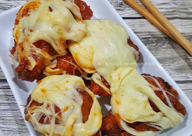Resepi Ayam Cheese Pedas Korea
