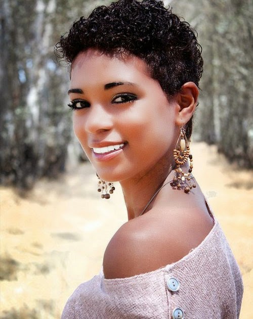 Short Curly Black Hairstyles 2015