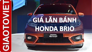 Giá lăn bánh Honda Brio 2019