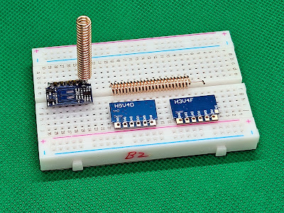 433 MHz receiver modules H5V4D and H3V4F