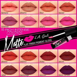 Grosir LA Girl Matte Pigment Gloss | PIN BB 582F5BDB